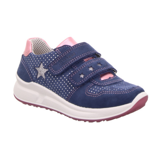 Superfit sneakers Merida blå/pink