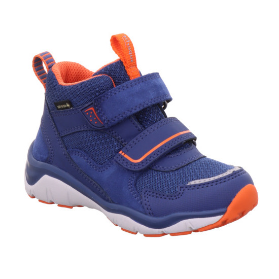 Superfit sneakers sport 5 høj blå /orange