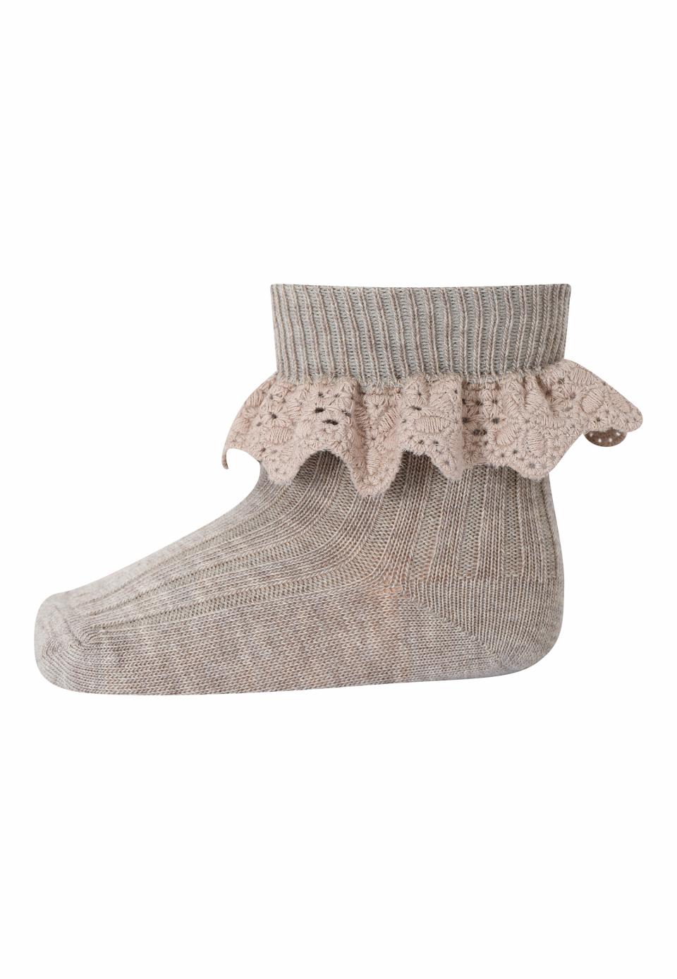 jeffogjoy-mp-socks-lace-light-brown-melange