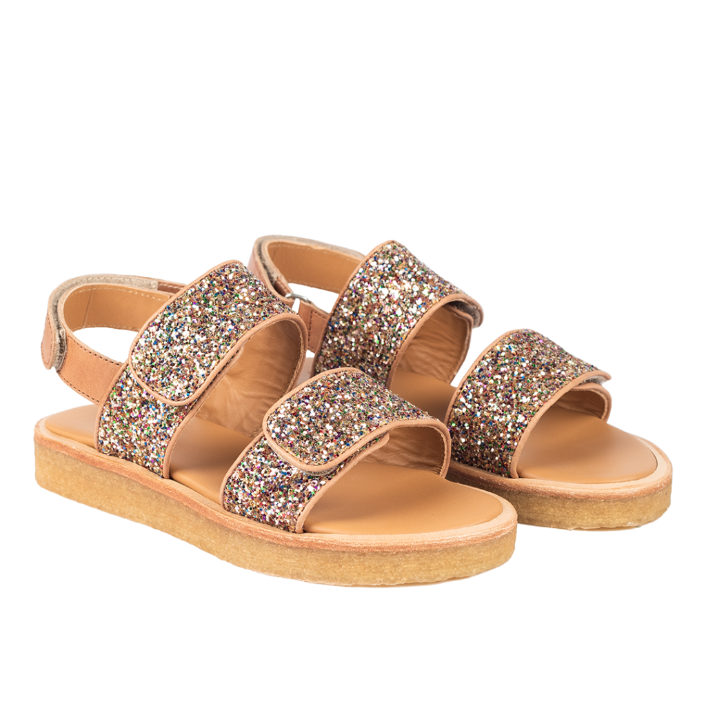 Angulus sandal multi glitter