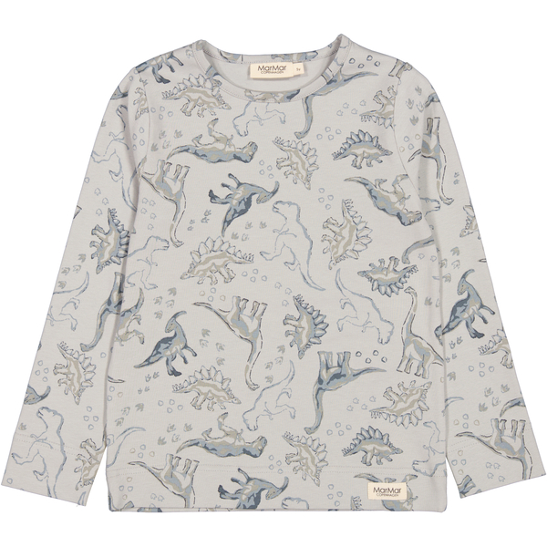 jeffogjoy-marmar-langaermet t-shirt-dino