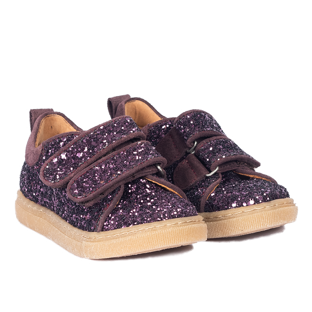 Angulus sneakers lilla glimmer